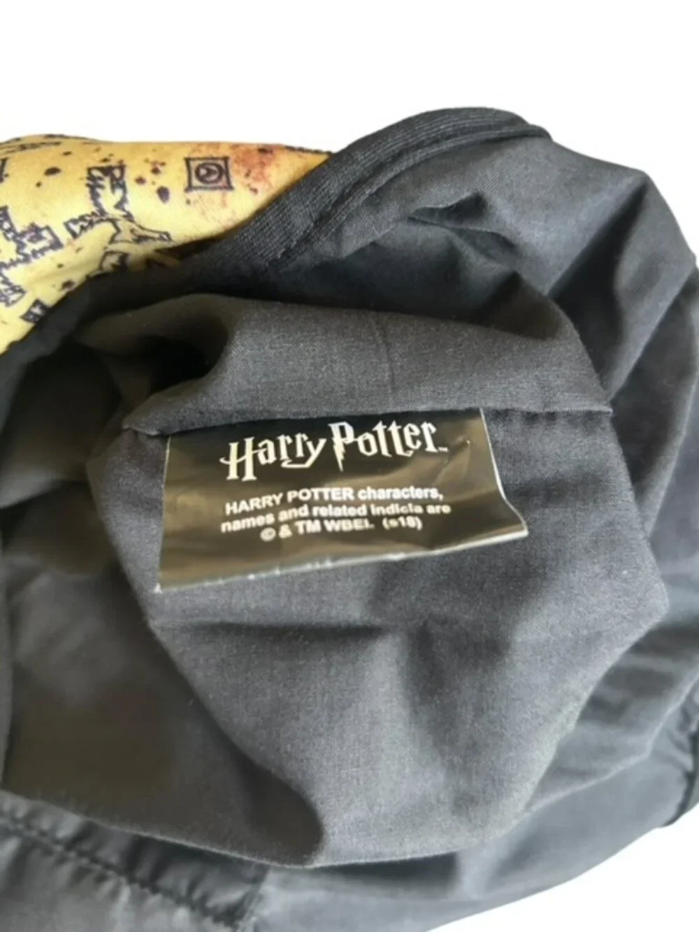 Harry Potter Hot Topic The Marauder's Map Wizard Hobo Tote Bag Purse